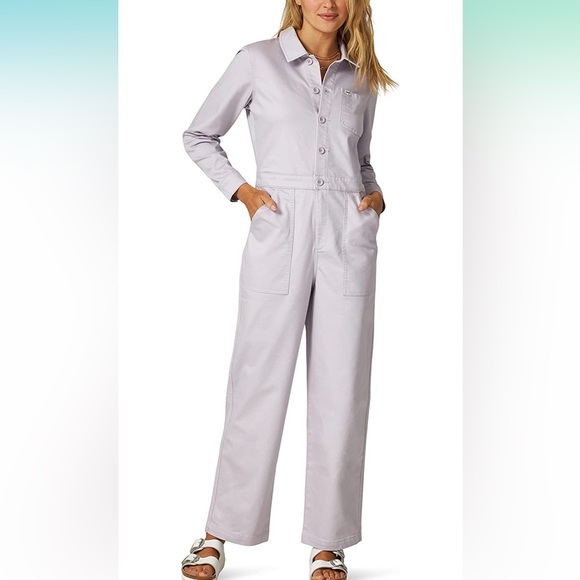 LEE Vintage Modern Denim Union Alls Coveralls Jumpsuit Overalls Free People